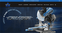 Desktop Screenshot of deltamachinery.com